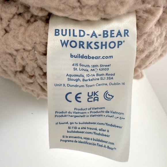 16” BAB | 2021 Timeless Teddy Bear plush stuffed animal with Black Running Shoes - Picture 8 of 8